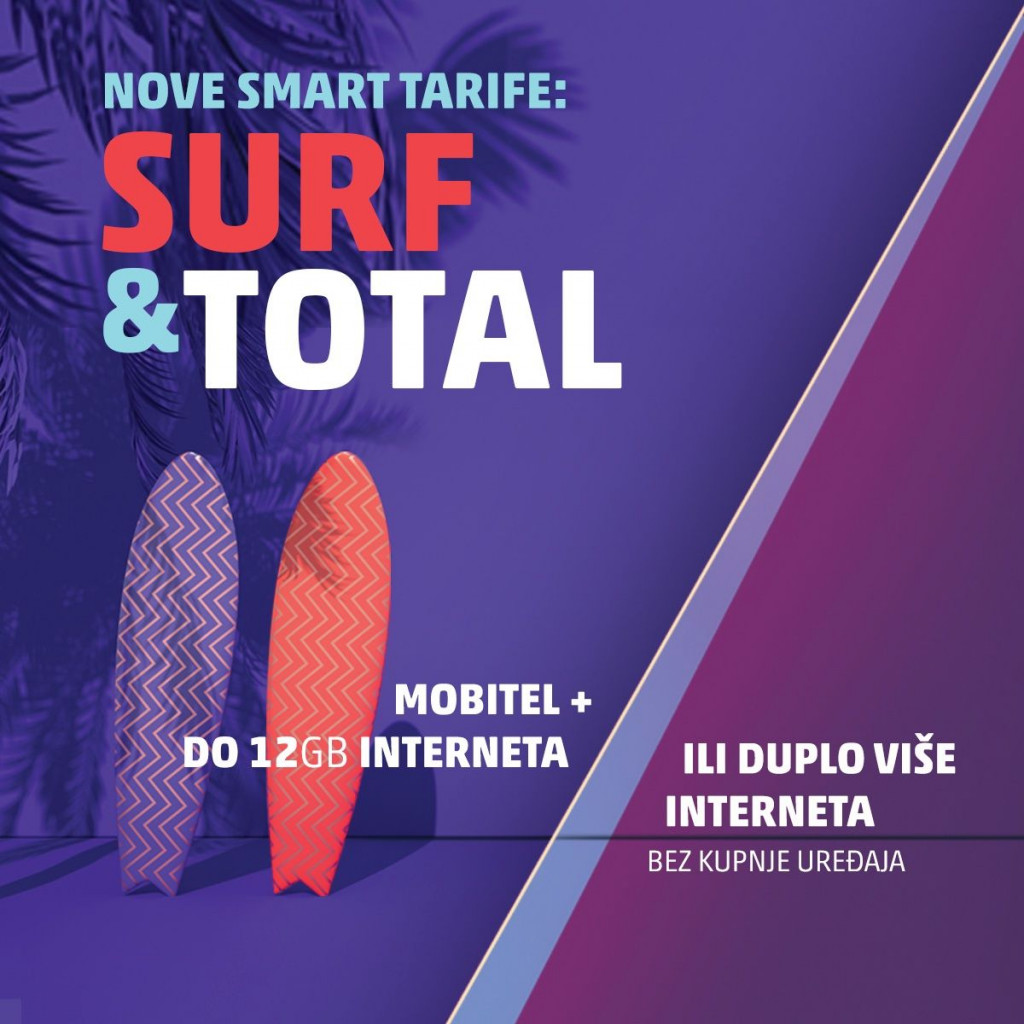 SMART SURF,SMART TOTA,Tomislav Ruk,HT Eronet,4G mreža,SMART tarifa
