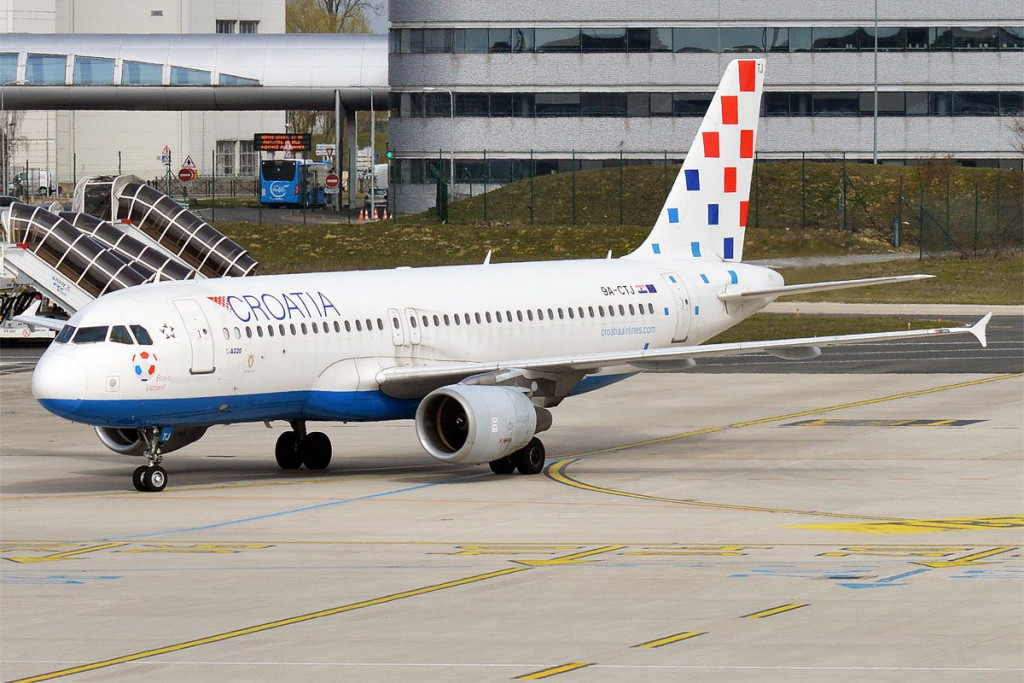 Croatia airlines avion