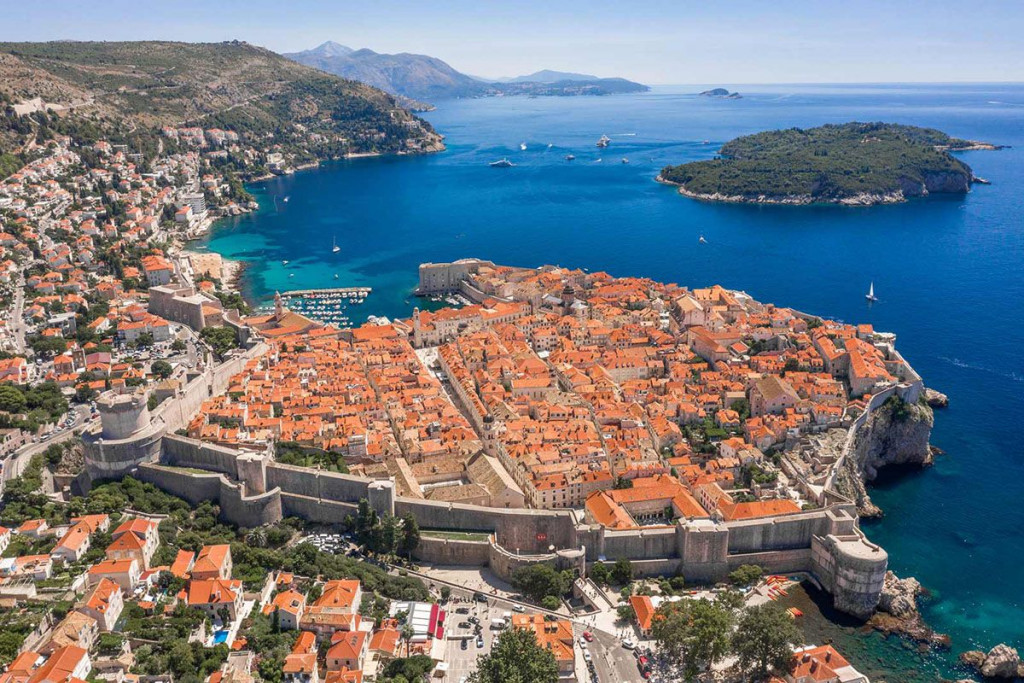 Dubrovnik iz zraka
