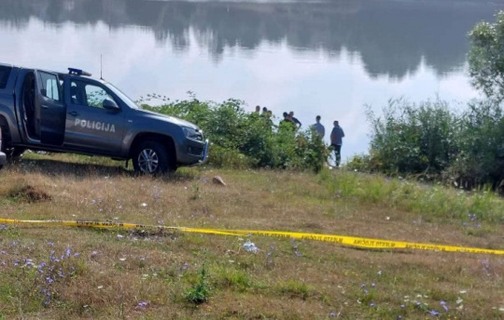 Jezero Bašigovci kod Živinica policija