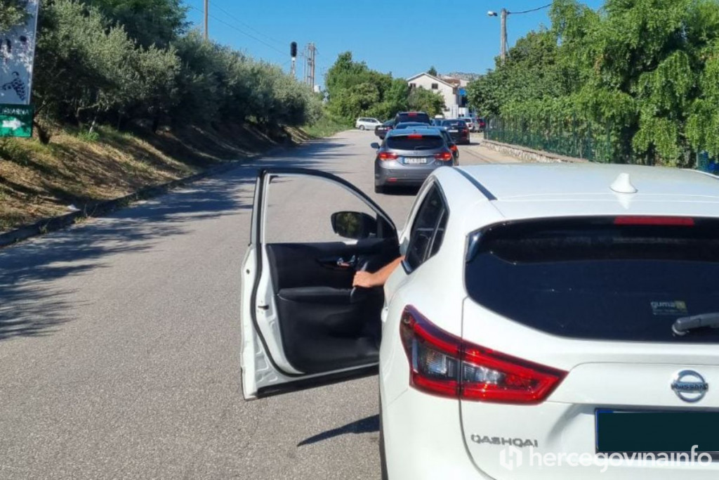 Gužva granica Gabela Polje