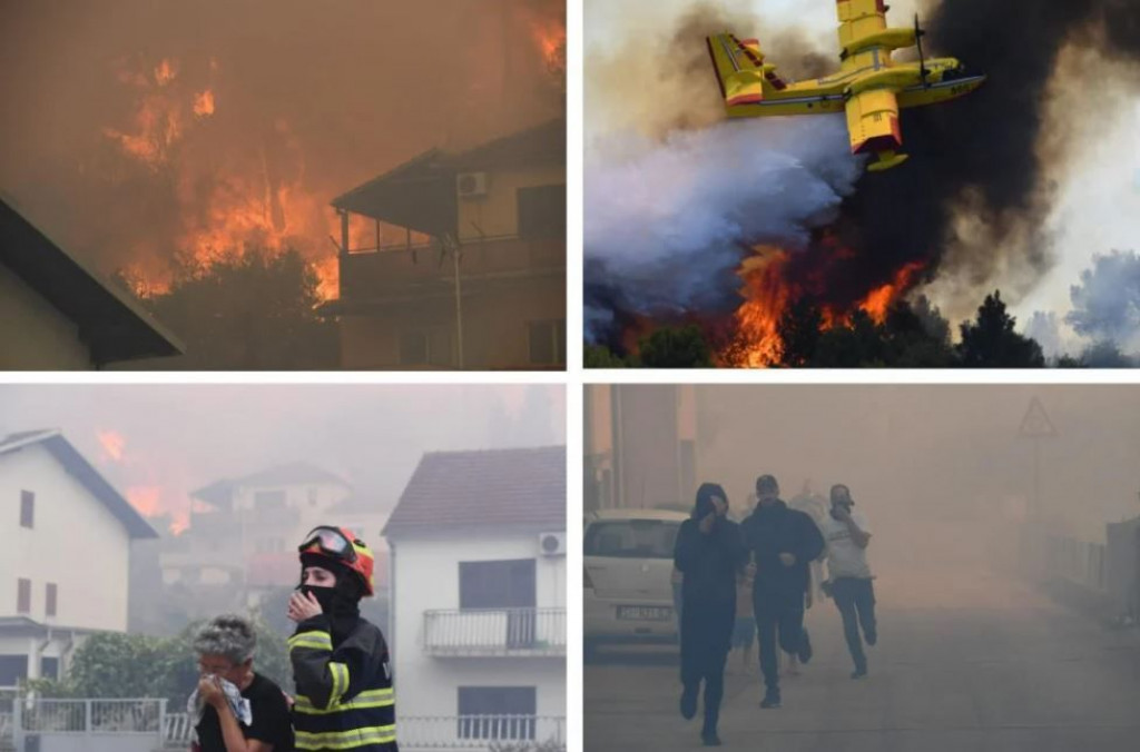 požar,Šibenik,vodice