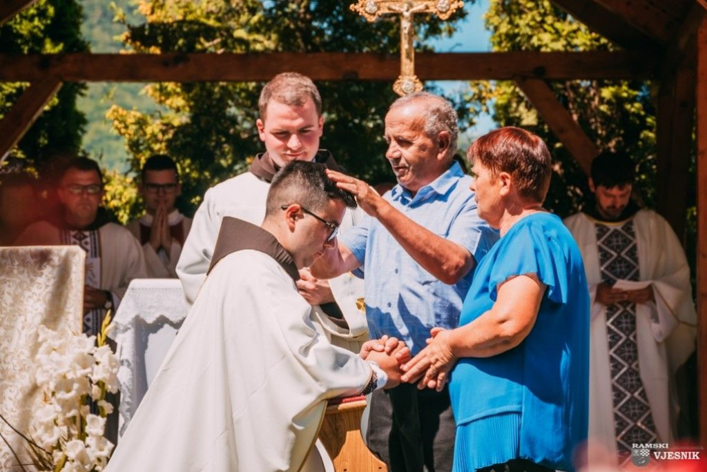 fra marko cvitković,mlada misa,Doljani,Hercegovina