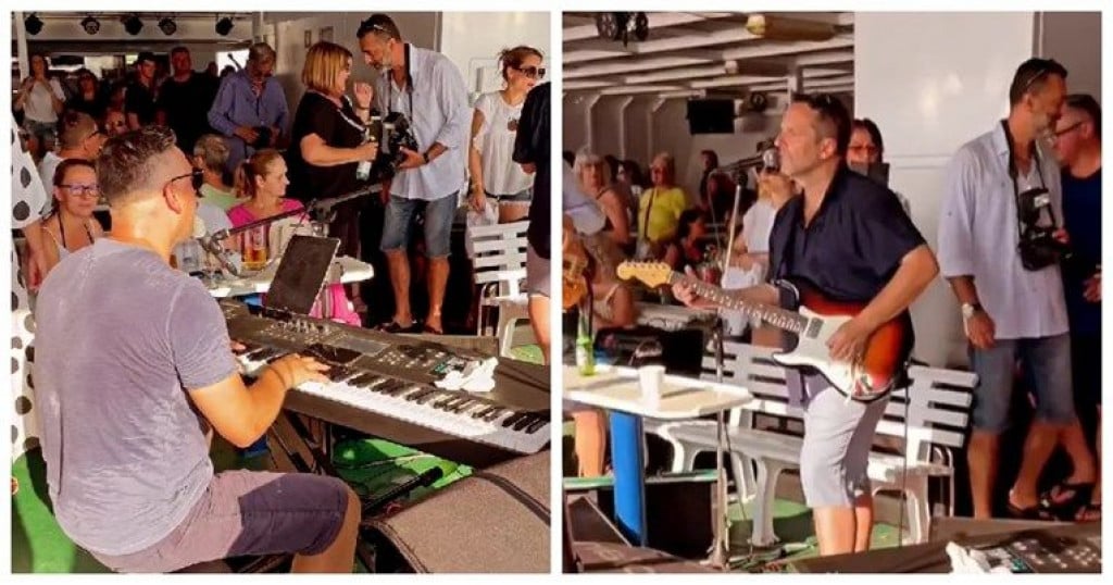 Oliver Dragojević,Vela Luka,trajekt