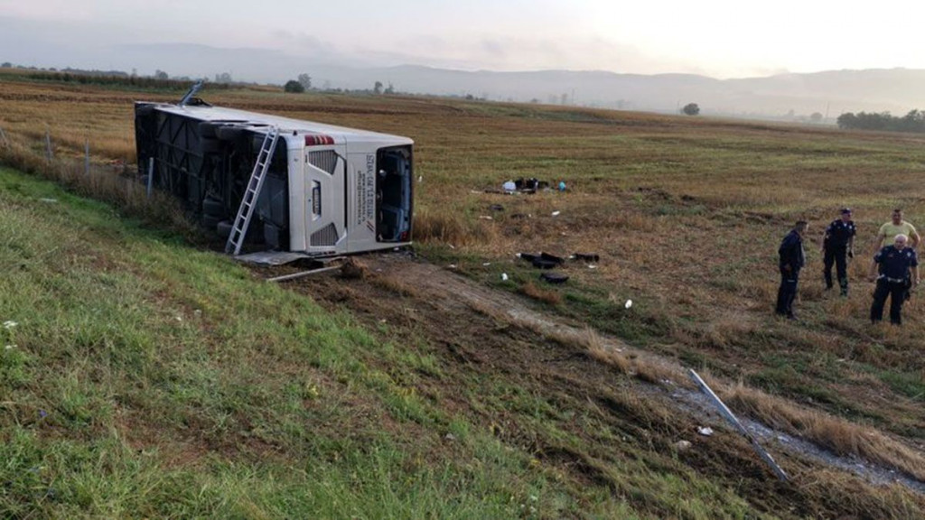 Autobus prometna nesreća Leskovac