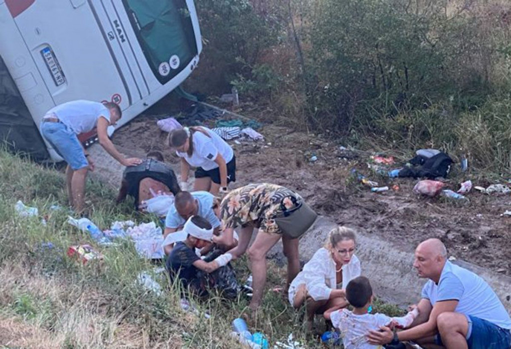 Bugarska autobus iz Srbije nesreća