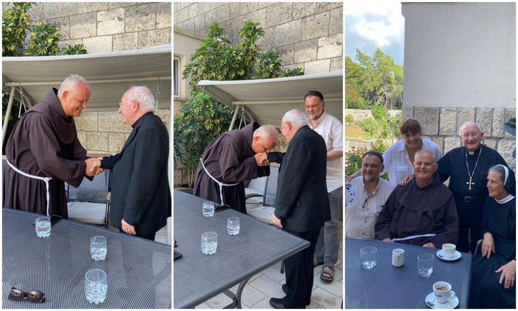 Aldo Cavalli,Fra Jozo Zovko,Međugorje,Badija