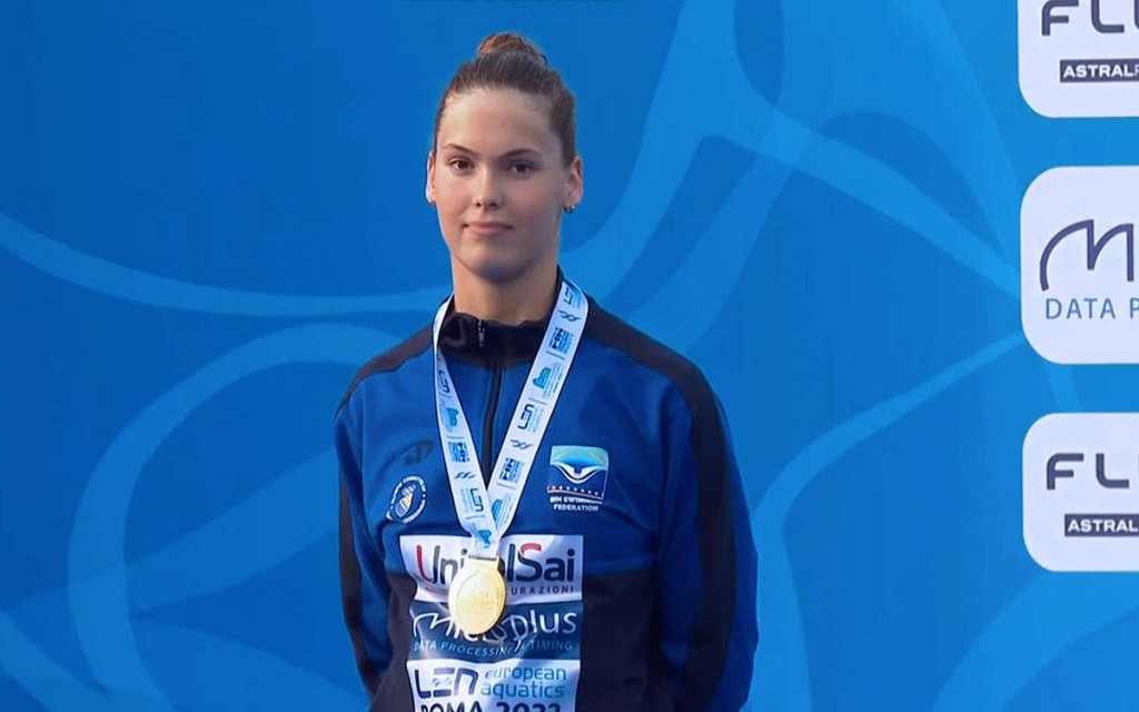 Lana Pudar zlatna medalja Rim 2022