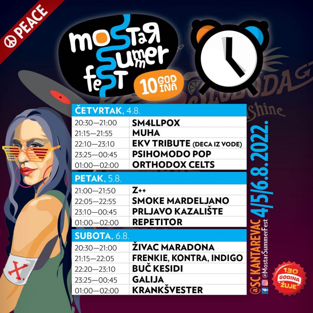 Mostar Summer Fest,Mostar,festival