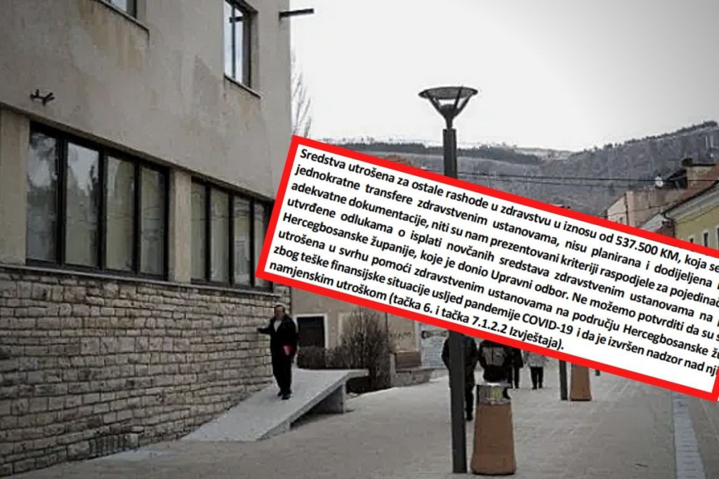 revizija,zdravstvo,hercebosanska županija,zavod za zdravstvo hbž