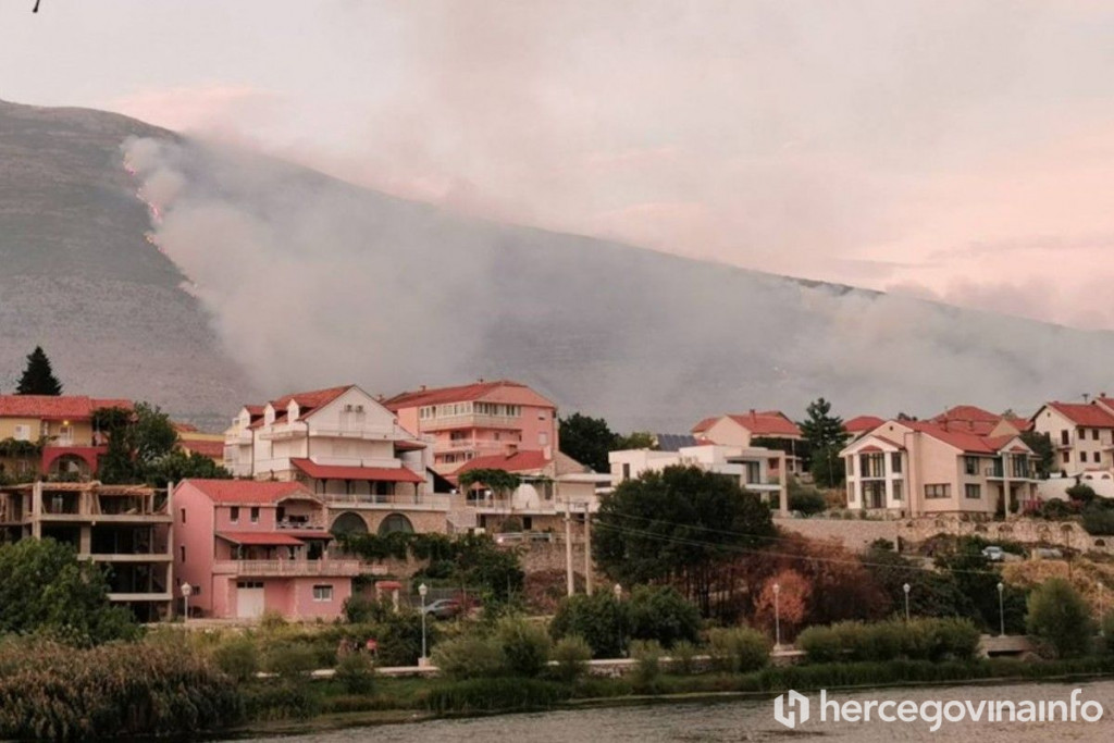 Požar planina Leotar Trebinje