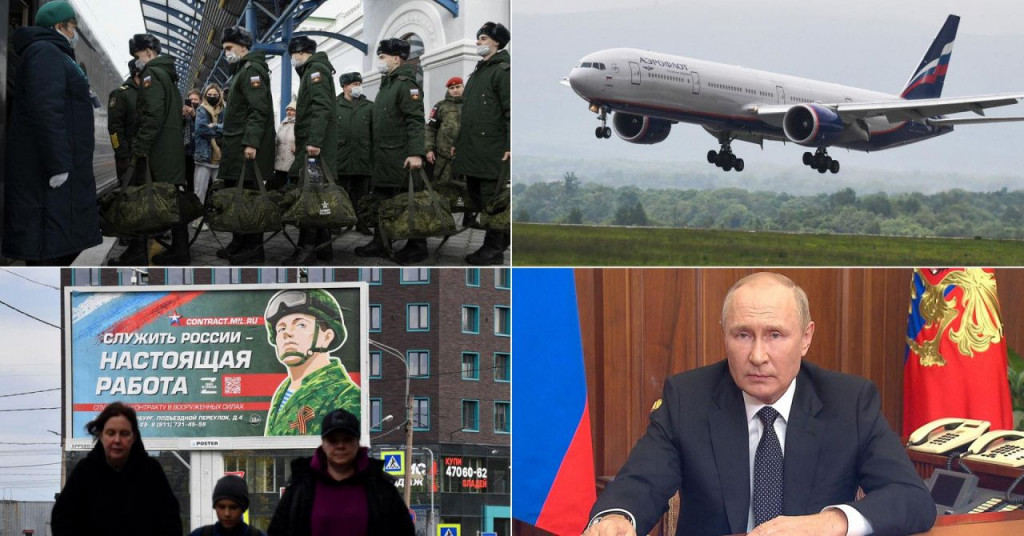 Rusija,mobilizacija,odlasci