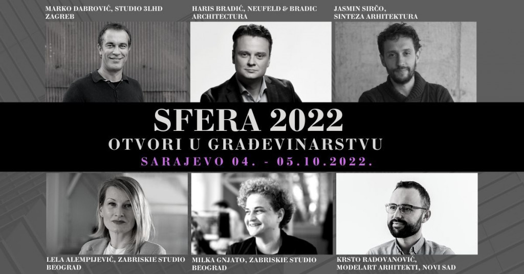 sfera 2022,gradjevina,Otvori u građevinarstvu,konferencija,sarajevohotel hills