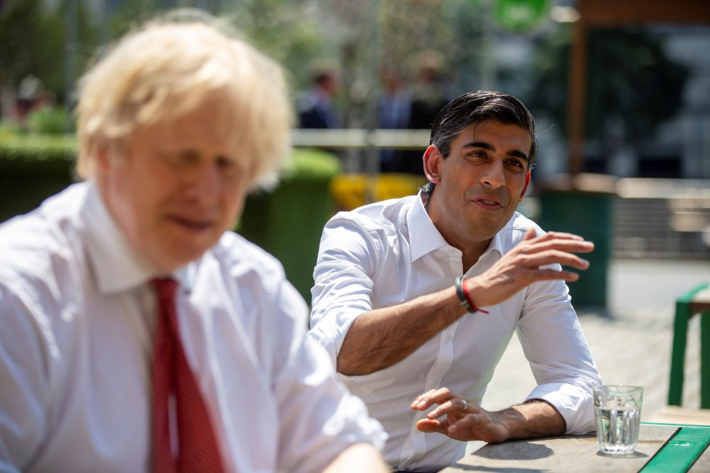 Rishi Sunak Boris Johnson
