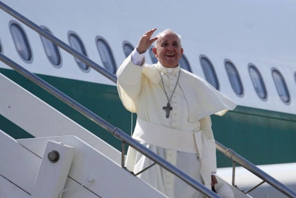 Papa Franjo avion