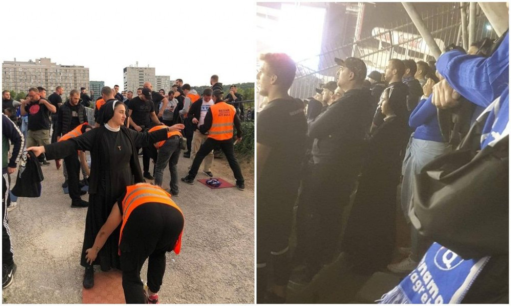 Časna sestra Dinamo Bad Blue Boys