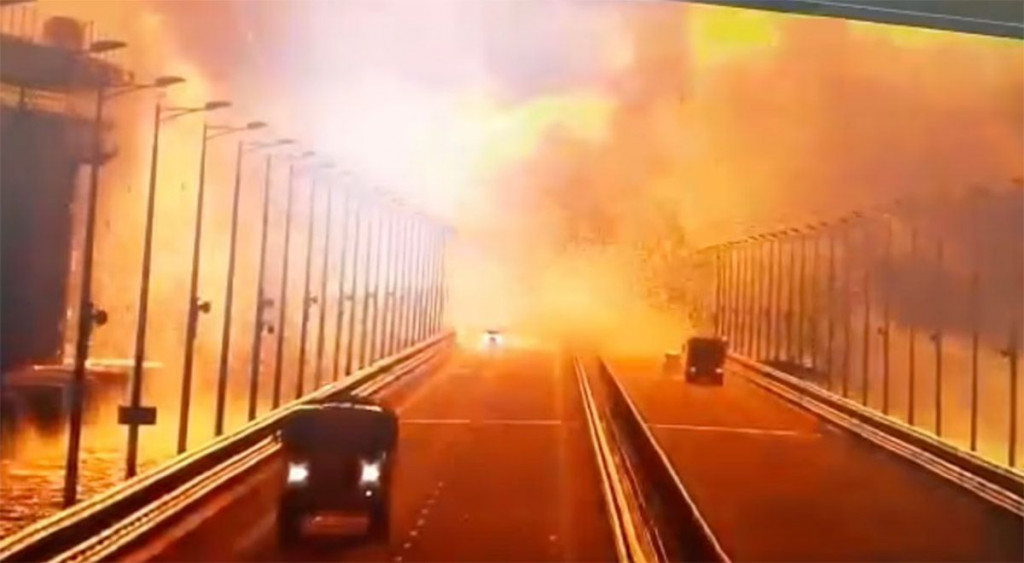 Eksplozija Kirmski most