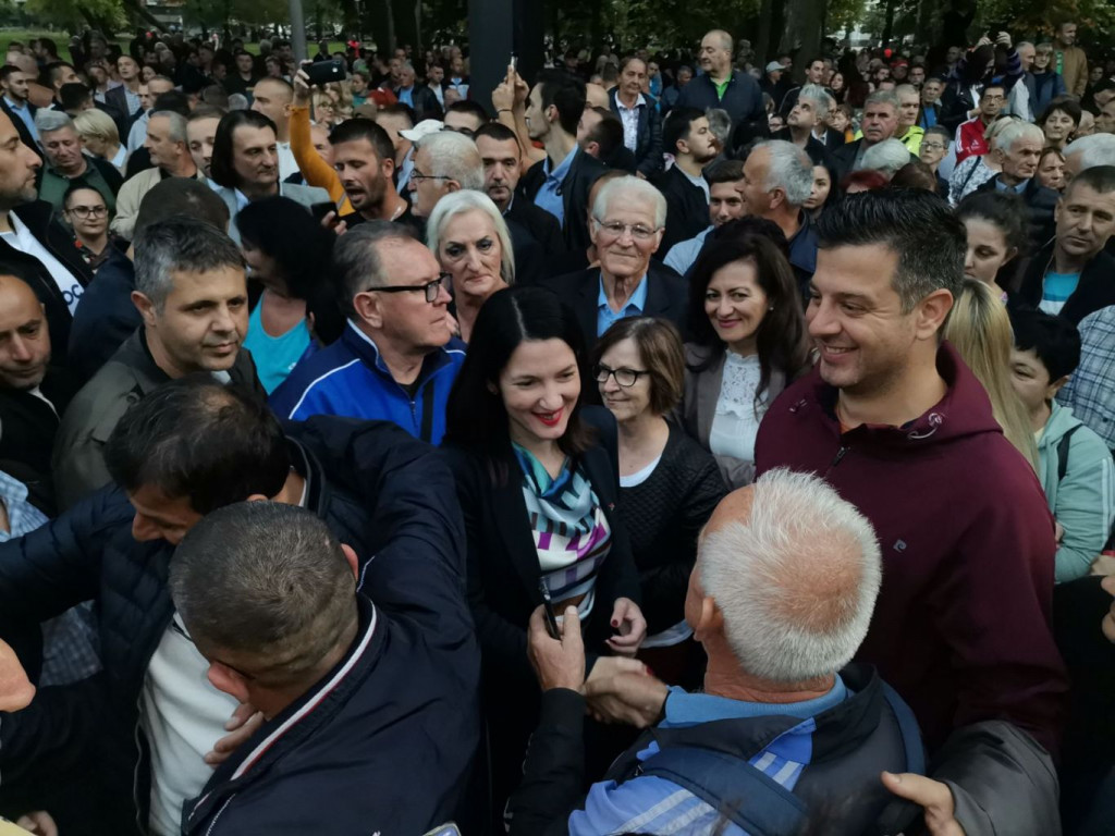 Jelena Trivić Banja Luka prosvjed