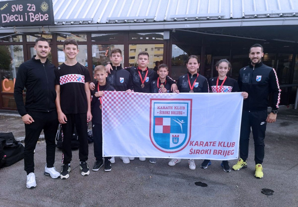 Karate klub Široki Brijeg u Vogošći 2022