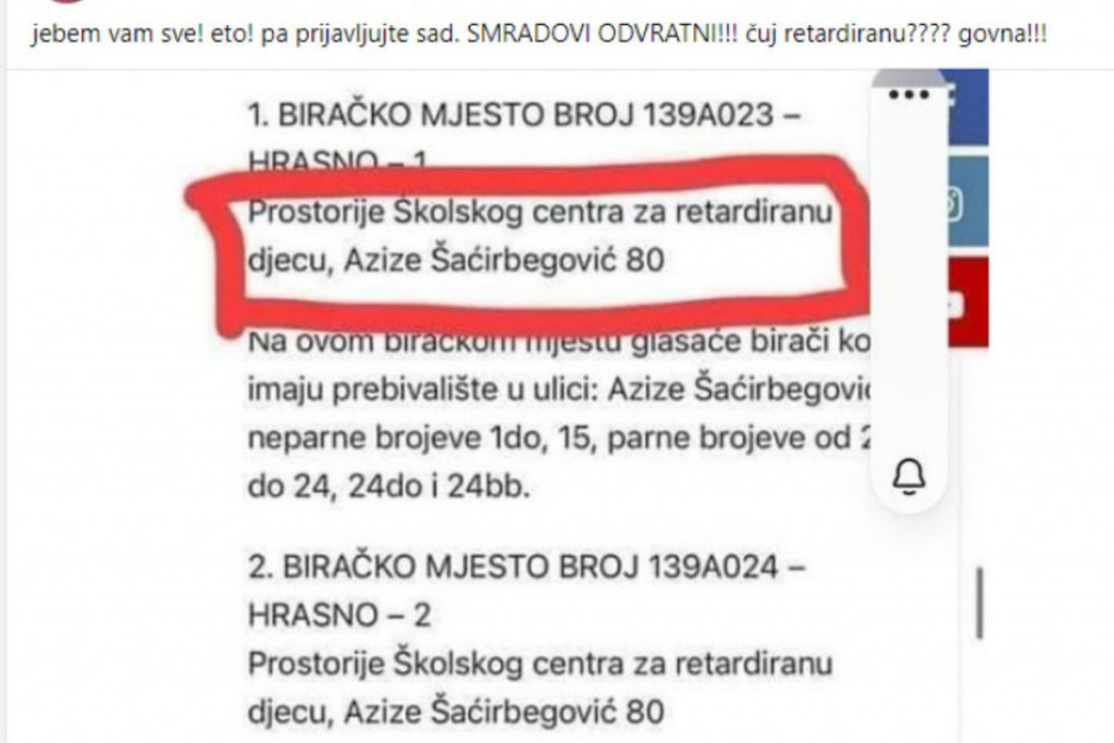 opći izbori 2022,aida feraget,Sarajevo