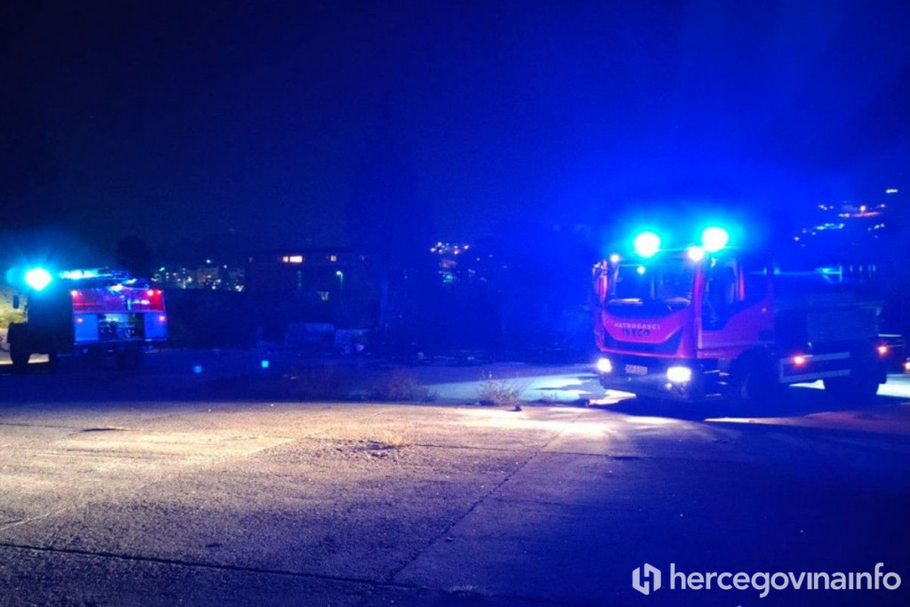 Požar Sjeverni logor baraka