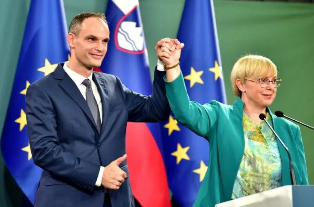 Logar Pirc Slovenija izbori