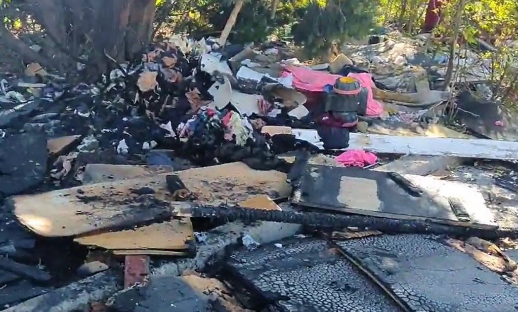 Požar Sjeverni logor baraka