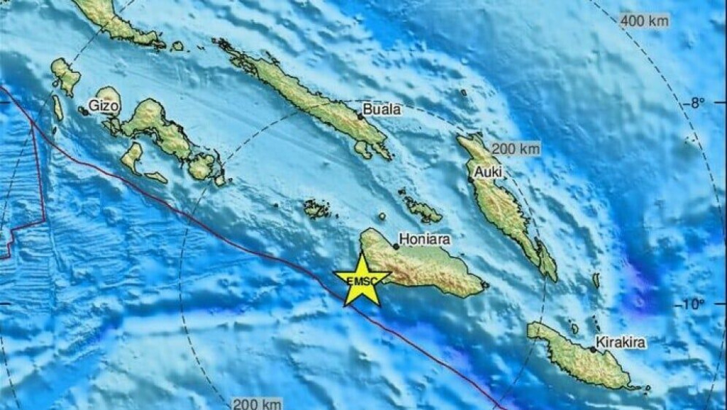 Potres Salomonski otoci