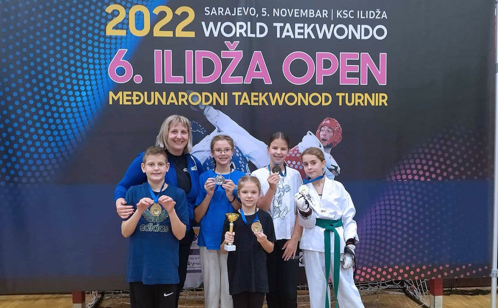 Taekwondo klub Cro star na Ilidža openu 2022