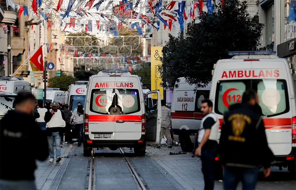 Istanbul eksplozija hitna pomoć