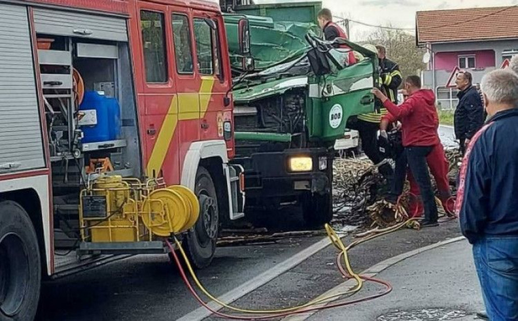 kamion prometna nesreća Kamenica Bihać