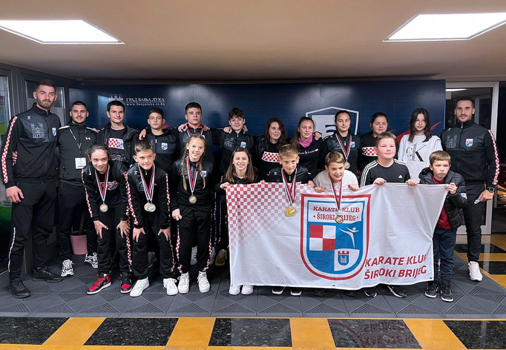Karate klub Široki Brijeg u Banja Luci