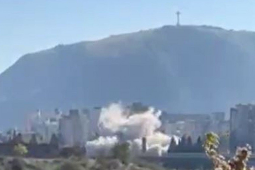 Rušenje zgrade Žitoprometa