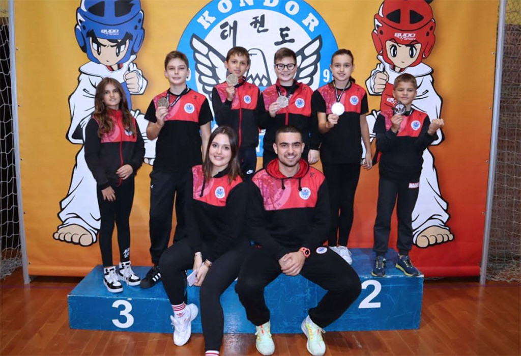 Taekwondo Zrinjski na Kondor openu 2022