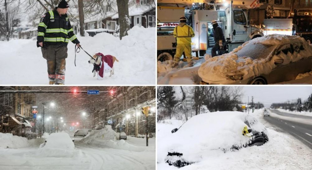 Amerika snježna oluja