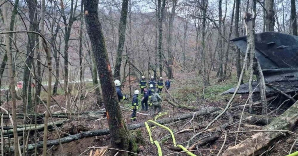 Pad borbenog zrakoplova u Hrvatskoj