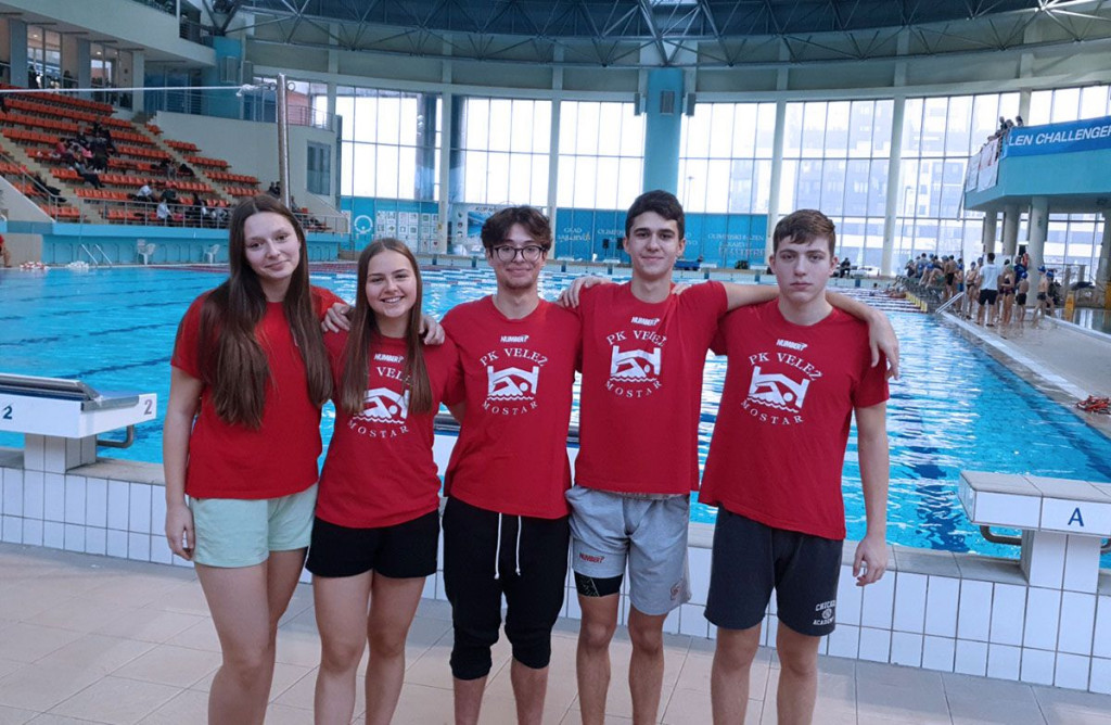 Plivači Veleža u Novom gradu Sarajevo 2022