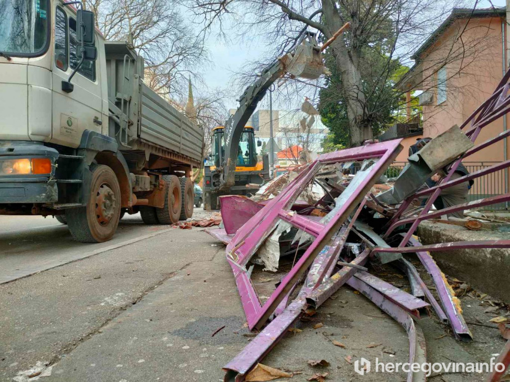 Demolicija Mostar bespravna gradnja