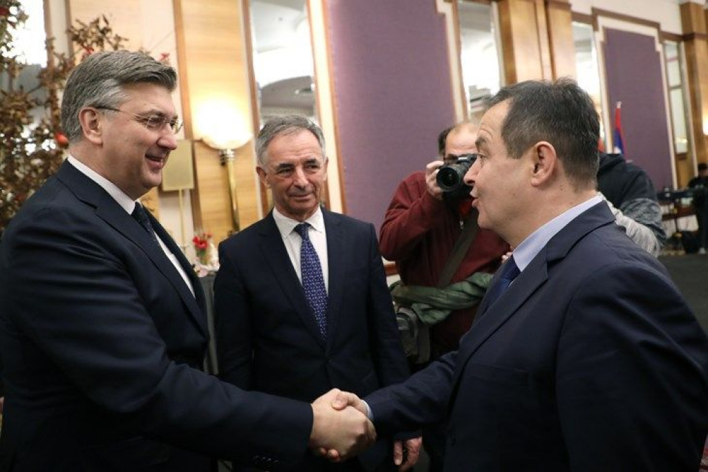 Ivica Dačić i Andrej Plenković
