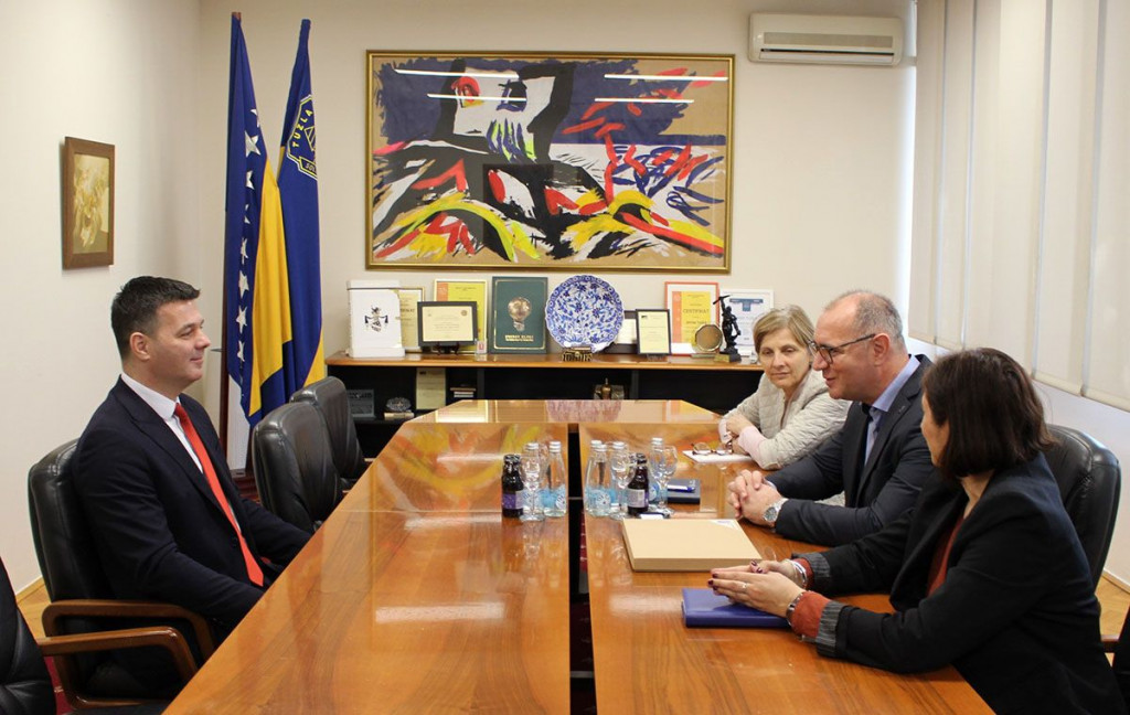 Zijad Lugavić i Damir Šabanović gradonačelnici Tuzle i Jablanice