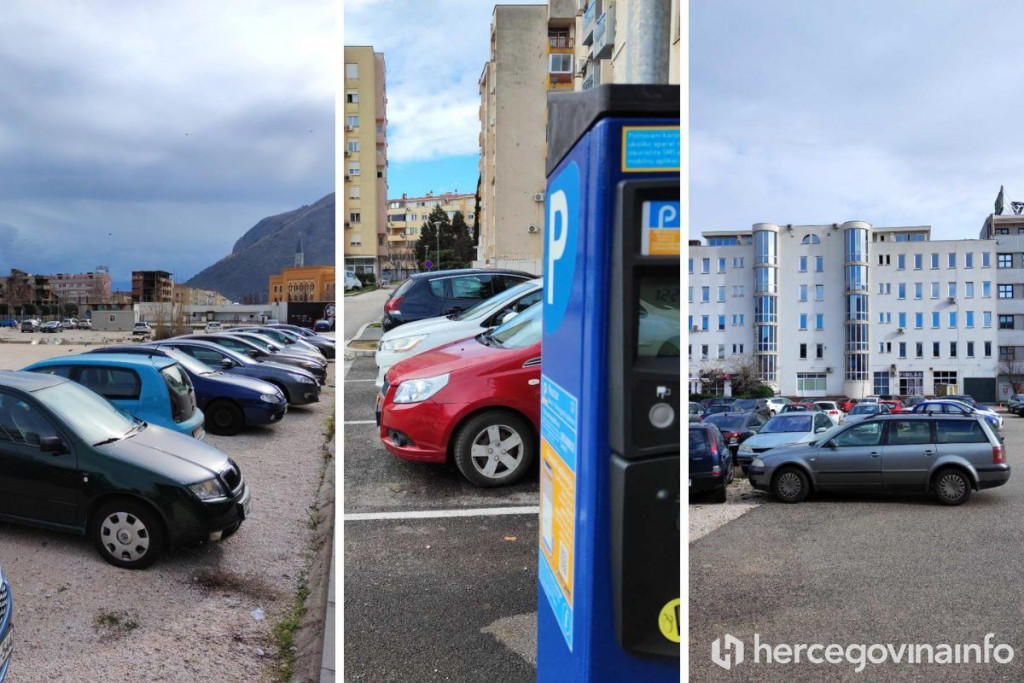 mostar parking,kazne,kontrolori