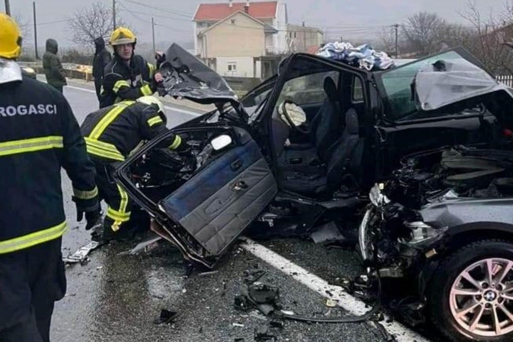 Prometna nesreća potoci