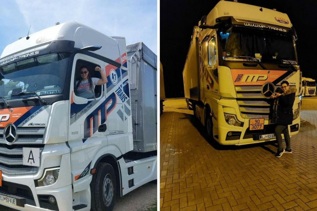 Valentina vozačica šleper banja luka