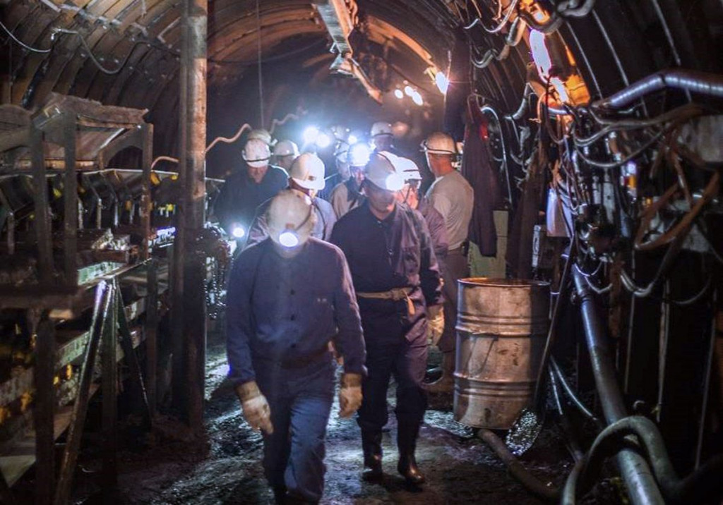 Rudnik Banovići rudari