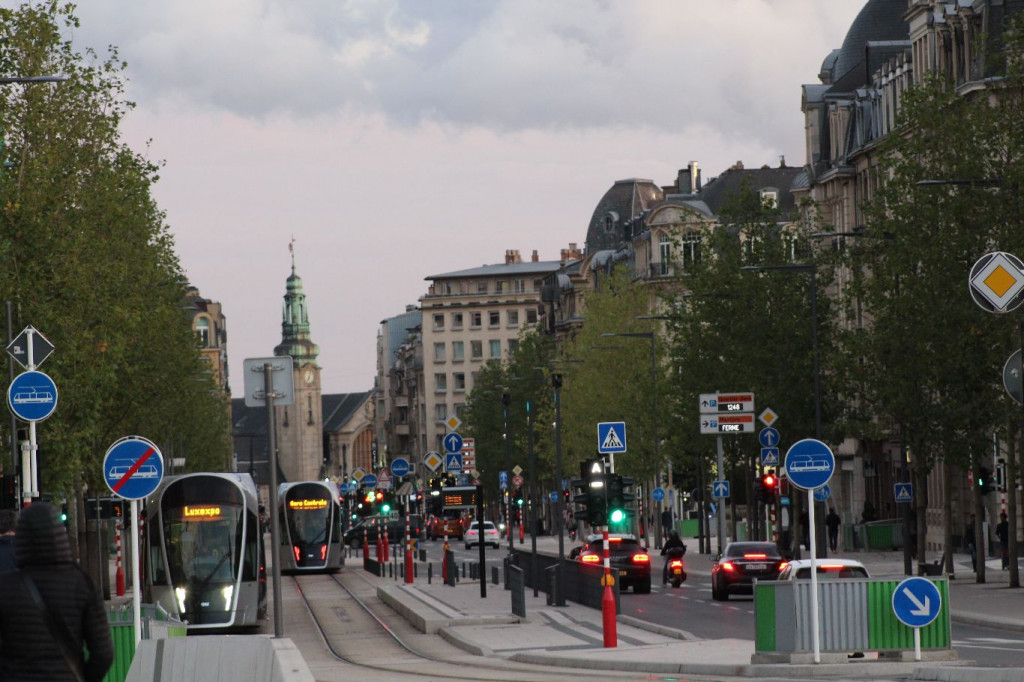 javni prijevoz tramvaj Luksemburg
