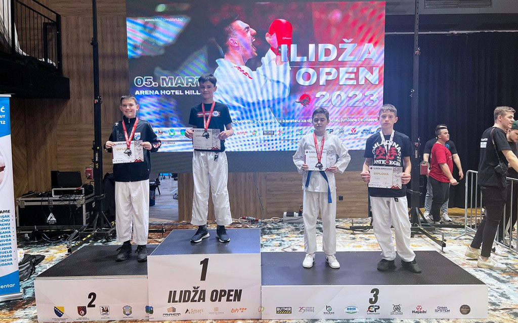 Karate klub Široki Brijeg na Ilidža openu 2023