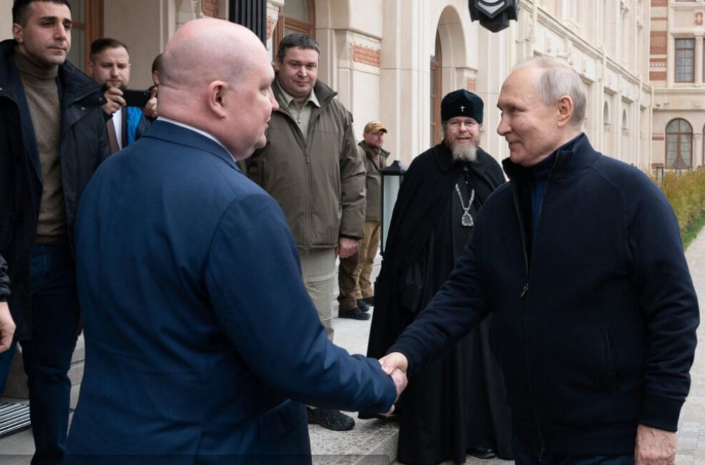 Vladimir Putin posjeta Mariupolj