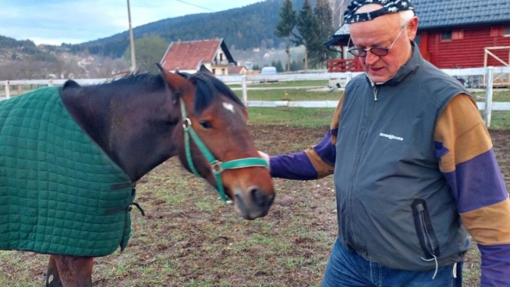 Vojislav Kecman i kobila Jelica