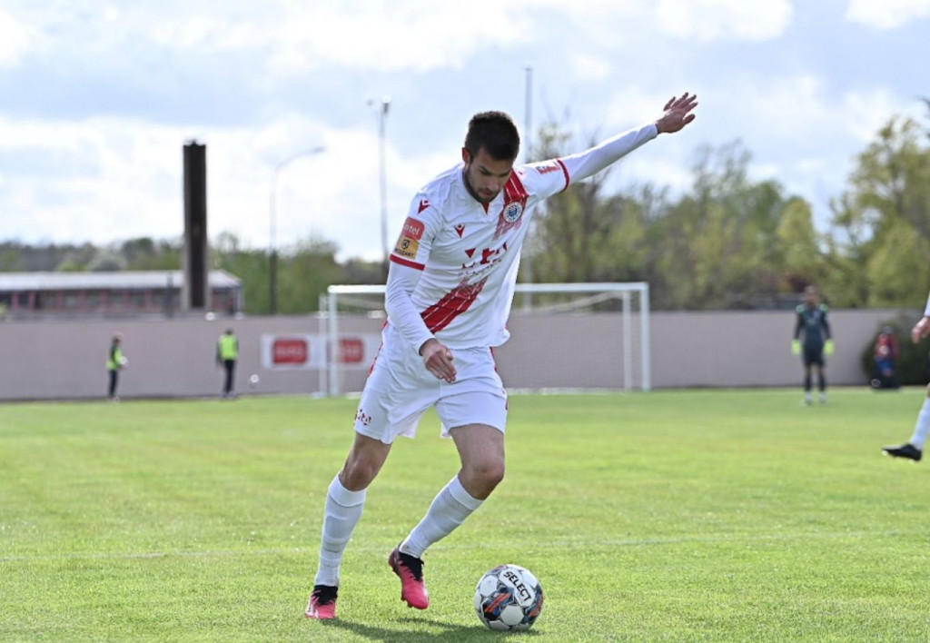 Mario Ćuže zabio za Zrinjski protiv Tuzla City