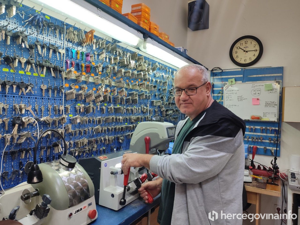 ključevi ključar Mostar Emil Behram